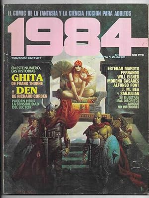 1984 Comic de la Fantasia y Ciencia Ficción para adultos.Nº 34 1º edición