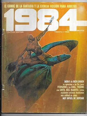 1984 Comic de la Fantasia y Ciencia Ficción para adultos.Nº 33 1º edición