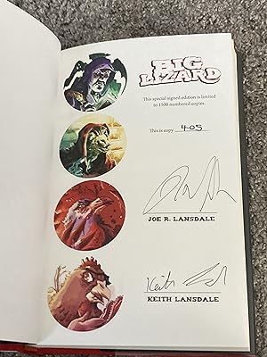 Seller image for BIG LIZARD: UK SIGNED LIMITED EDITION HARDCOVER for sale by Books for Collectors