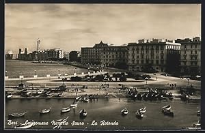 Cartolina Bari, Lungomare Nazario Sauro, la Rotonda