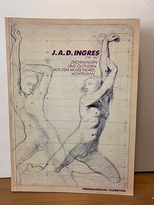 Immagine del venditore per J. A. D. Ingres 1780 - 1867 : Zeichnungen und lstudien aus dem Muse Ingres, Montauban [Tiroler Landesmuseum Ferdinandeum, Innsbruck 23.1. - 24.2.1991 , Graphische Sammlung Albertina, Wien, 350. Ausstellung 15.3. - 28.4.1991]. Ferdinandeum , Albertina. [Katalog: Christine Ekelhart-Reinwetter] venduto da Buchhandlung Neues Leben