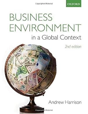 Bild des Verkufers fr Business Environment in a Global Context zum Verkauf von WeBuyBooks
