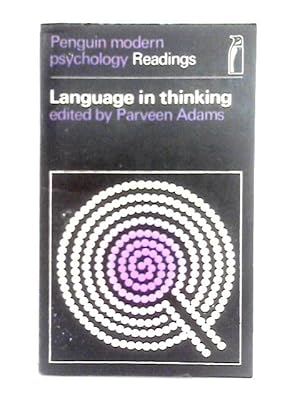 Image du vendeur pour Language in Thinking mis en vente par World of Rare Books