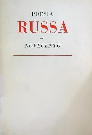 Poesia Russa del Novecento