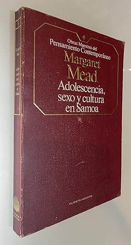 Imagen del vendedor de Adolescencia, sexo y cultura en Samoa a la venta por Nk Libros