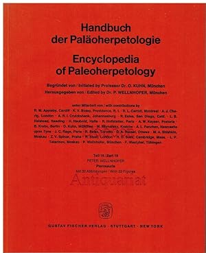 Handbuch der Paläoherpetologie Encyclopedia of Paleoherpetology. Teil 19/Part 19. Pterosauria.