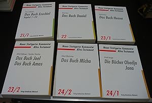 Immagine del venditore per Neuer Stuttgarter Kommentar - Altes Testament - 6 Bnde: 21/1: Das Buch Ezechiel, Kapitel 1-24 + 22: Das Buch Daniel + 23/1: Das Buch Hosea + 23/2: Das Buch Joel / Das Buch Amos + 24/1: Die Bcher Obadja, Jona + 24/2: Das Buch Micha1., Kapitel 1 - 24 venduto da travelling-salesman