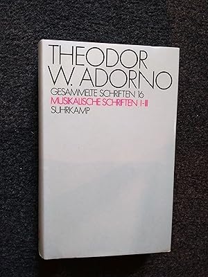 Musikalische Schriften I-III : Klangfiguren; Quasi una fantasia; Musikalische Schriften. (Gesamme...