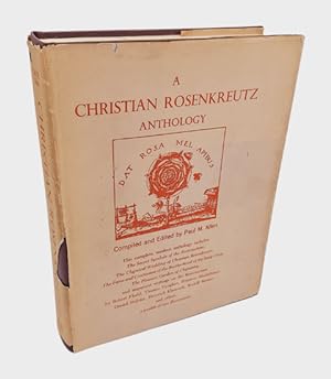 Bild des Verkufers fr A Christian Rosenkreutz Anthology. zum Verkauf von Occulte Buchhandlung "Inveha"
