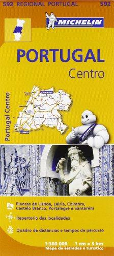 Seller image for Portugal Centro - Michelin Regional Map 592: Map (Michelin Regional Maps, 592) for sale by WeBuyBooks