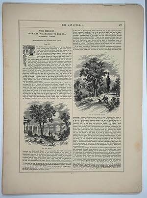 'The Hudson, From the Wilderness to the Sea' in The Art-Journal, Parts XX-XXIV only