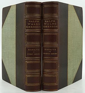 Bild des Verkufers fr Essays. First and Second Series zum Verkauf von Antipodean Books, Maps & Prints, ABAA
