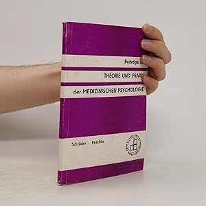 Immagine del venditore per Beitrge zur Theorie und Praxis der medizinischen Psychologie venduto da Bookbot