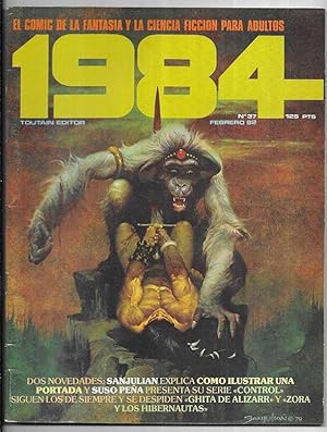 1984 Comic de la Fantasia y Ciencia Ficción para adultos.Nº 37 Febrero 82