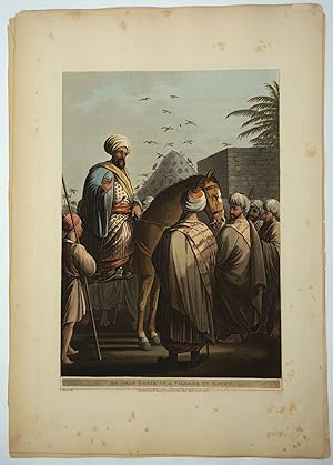 Bild des Verkufers fr An Arab Sheik of a Village in Egypt zum Verkauf von Antipodean Books, Maps & Prints, ABAA