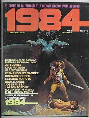 1984 Comic de la Fantasia y Ciencia Ficción para adultos.Nº 36 Enero 82