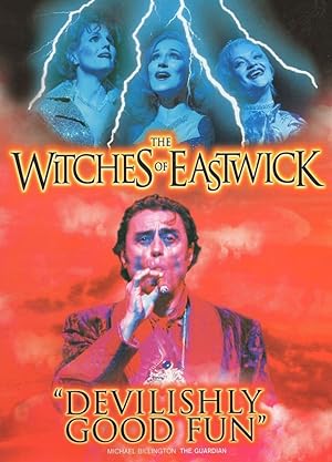 The Devil in Witches Of Eastwick London Drury Lane Theatre Rare Postcard
