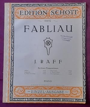 Image du vendeur pour Fabliau Op. 75 No. 2 mis en vente par ANTIQUARIAT H. EPPLER