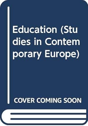 Seller image for Education (Studies in Contemporary Europe) for sale by WeBuyBooks