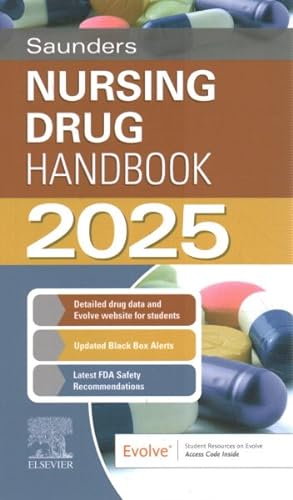 Seller image for Saunders Nursing Drug Handbook 2025 for sale by GreatBookPrices