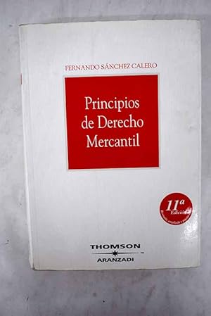 Imagen del vendedor de Principios de derecho mercantil a la venta por Alcan Libros