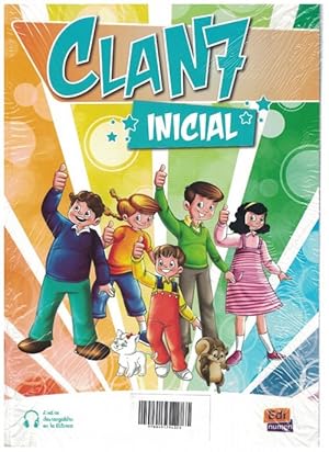 Imagen del vendedor de Clan 7 inicial - Pack del estudiante. Libro del alumno, Cuaderno de actividades y Libro de los nmeros. a la venta por La Librera, Iberoamerikan. Buchhandlung