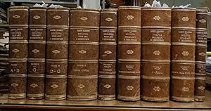 Imagen del vendedor de Enciclopedia delle Arti e Industrie compilata colla direzione dell'ingegnere M.se Raffaele Pareto e del Cav. Ingegnere Giovanni Sacheri (9 vol.) a la venta por Messinissa libri