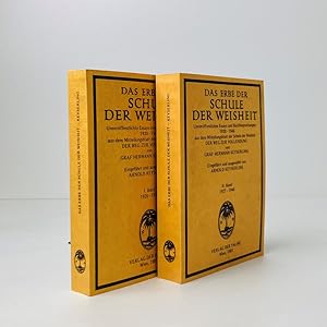 Bild des Verkufers fr Das Erbe der Schule der Weisheit - Unverffentlichte Essays und Buchbesprechungen 1920 - 1946 zum Verkauf von BcherBirne