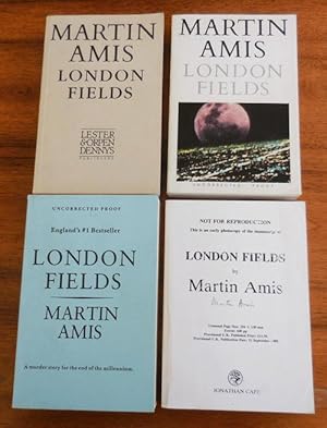 London Fields - Four Signed Proofs