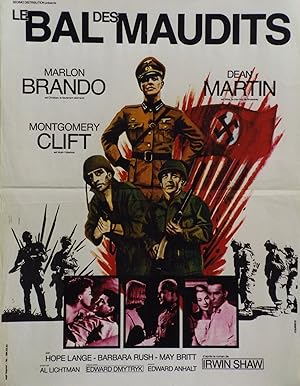 "LE BAL DES MAUDITS (THE YOUNG LIONS)" Réalisé par Edward DMYTRICK en 1958 avec Marlon BRANDO, Mo...