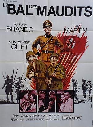 "LE BAL DES MAUDITS (THE YOUNG LIONS)" Réalisé par Edward DMYTRICK en 1958 avec Marlon BRANDO, Mo...