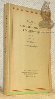 Bild des Verkufers fr Essais Linguistiques. Travaux du cercle linguistique de Copenhague, Vol. XII. zum Verkauf von Bouquinerie du Varis