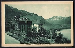 Ansichtskarte Montreux, Valmont, Villeneuve et les Dents du Midi