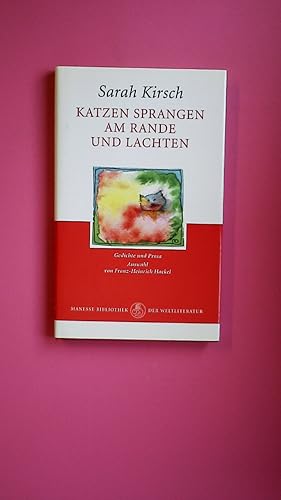 Seller image for KATZEN SPRANGEN AM RANDE UND LACHTEN. Gedichte und Prosa for sale by Butterfly Books GmbH & Co. KG