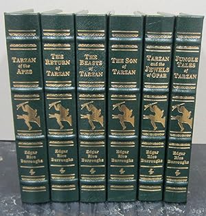 Seller image for Tarzan Series [6 volume set]: Tarzan of the Apes, The Return of Tarzan, The Beasts of Tarzan, The Son of Tarzan, Tarzan and the Jewels of Opar, Jungle Tales of Tarzan for sale by Midway Book Store (ABAA)