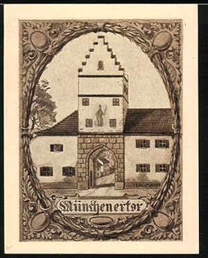 Bild des Verkufers fr Notgeld Moosburg 1921, 25 Pfennig, Mnchenertor zum Verkauf von Bartko-Reher