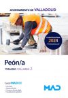 Peón/a. Temario volumen 2. Ayuntamiento de Valladolid