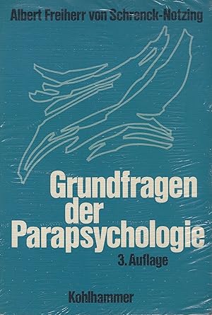 Imagen del vendedor de Grundfragen der Parapsychologie a la venta por montanbuch