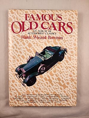 Seller image for Famous Old Cars for sale by WellRead Books A.B.A.A.