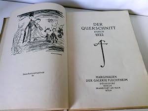 Image du vendeur pour Der Querschnitt Durch 1922. Marginalien der Galerie Flechtheim mis en vente par ABC Versand e.K.