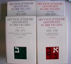 Deutsch-jüdische Geschichte in der Neuzeit Gesamtwerk: in 4 Bänden in 4 Bänden