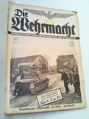 Die Wehrmacht. 2. Jahrgang. Nr. 6. Zweite März - Ausgabe 1938.