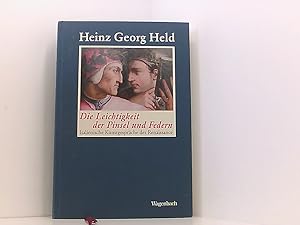 Imagen del vendedor de Die Leichtigkeit der Pinsel und Federn: Italienische Kunstgesprche der Renaissance (Allgemeines Programm - Sachbuch) italienische Kunstgesprche der Renaissance ; eine Anleitung zur Bildbetrachtung in 21 Dialogen a la venta por Book Broker