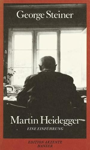 Seller image for Martin Heidegger : eine Einfhrung. for sale by Antiquariat Thomas Haker GmbH & Co. KG