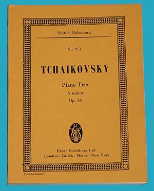 Tchaikovsky - Piano Trio A minor Op. 50 - Edition Eulenburg No. 251 ---