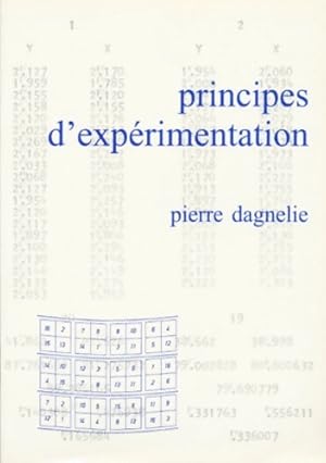 Principes D'Experimentation - Pierre Dagnelie