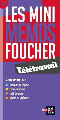 Les mini memos Foucher - T l travail - R vision - L a Rasolo