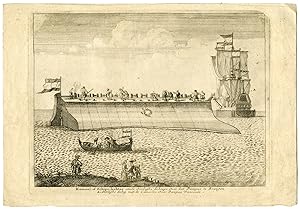 Antique Master Print-MAMEL-FOR-SAILING-SHIP-SAILING-BOAT-Meijer-c.1690