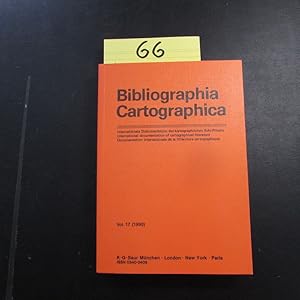 Seller image for International Documentation of Cartographical Literature - Band 17: Bibliographia Cartographica for sale by Bookstore-Online