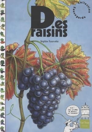 Bild des Verkufers fr Des raisins - Sophie Fauvette zum Verkauf von Book Hmisphres